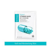 Bioaqua vitamins moisture ice skin mask face sheet mask pack of 5 - Hopshop